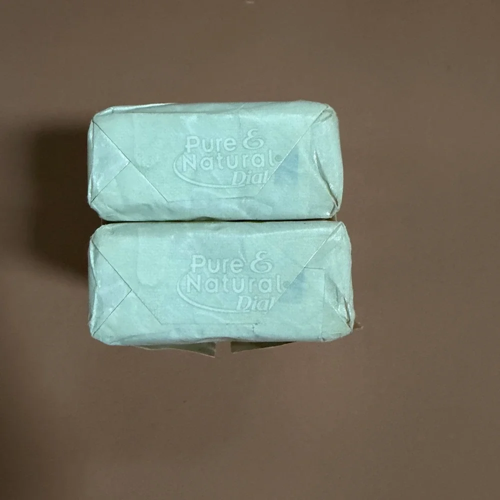 Vintage Dial Pure & Natural Soap 2 Bars Hypo-Allergenic 4.5oz Each 2001 USA Made